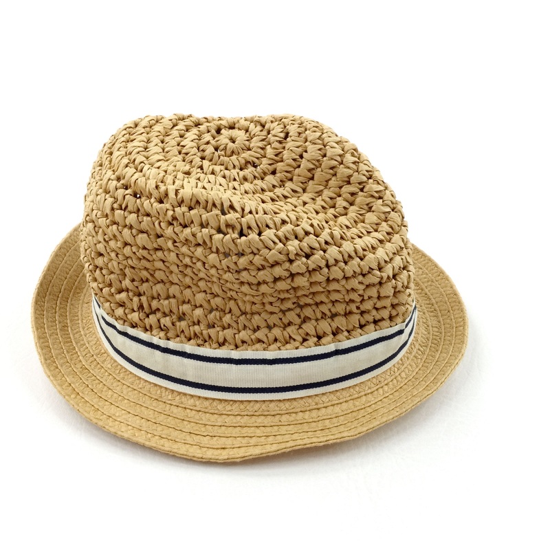 Woven Raffia Sun Hat - Boys/Girls 4-5 Years