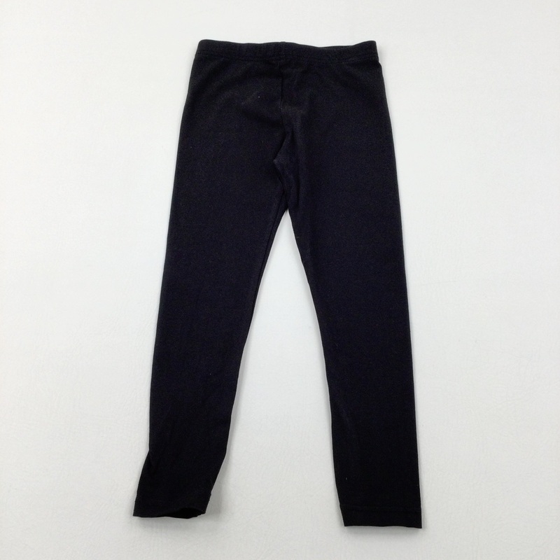 Black Leggings - Girls 5-6 Years