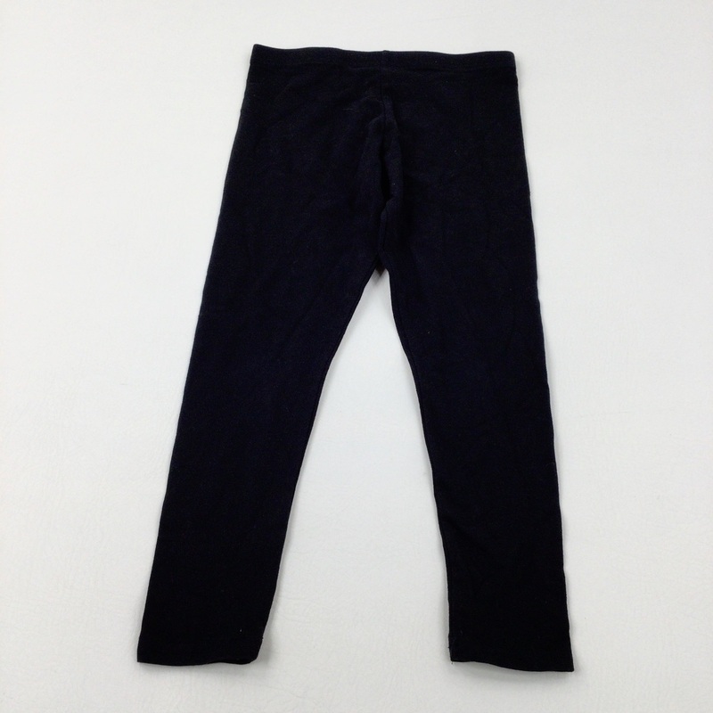 Black Leggings - Girls 6-7 Years