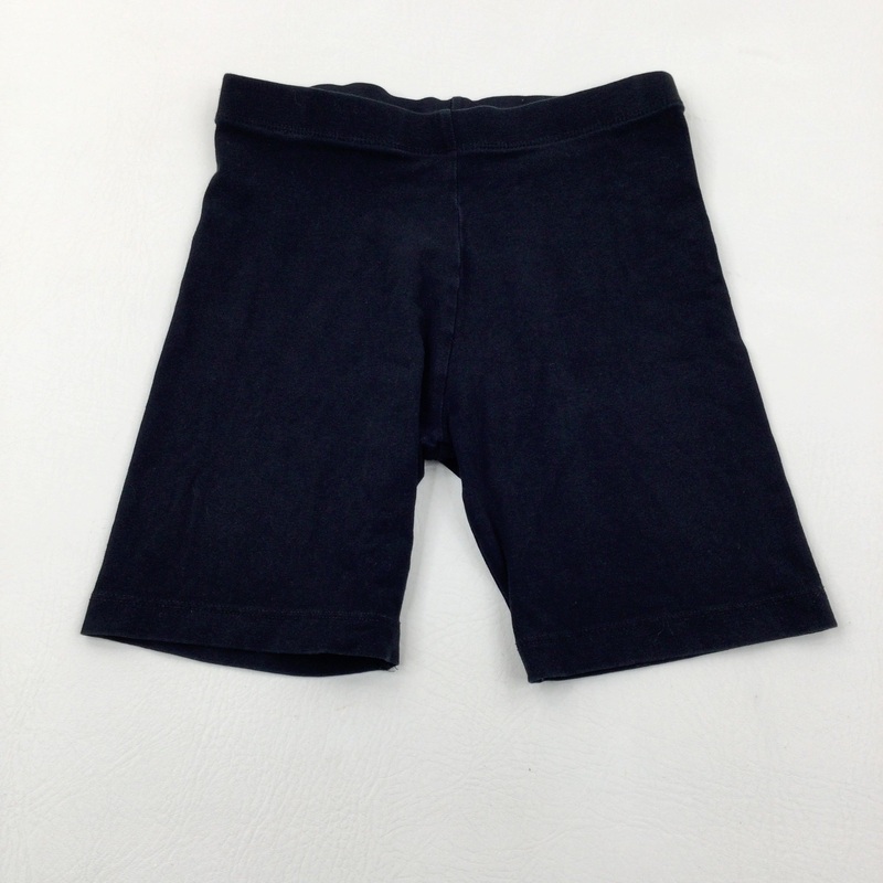 Black Jersey Shorts - Girls 8-9 Years
